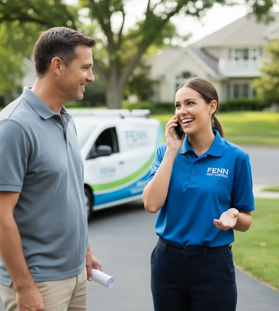 Fenn Pest Control customer support in Titus